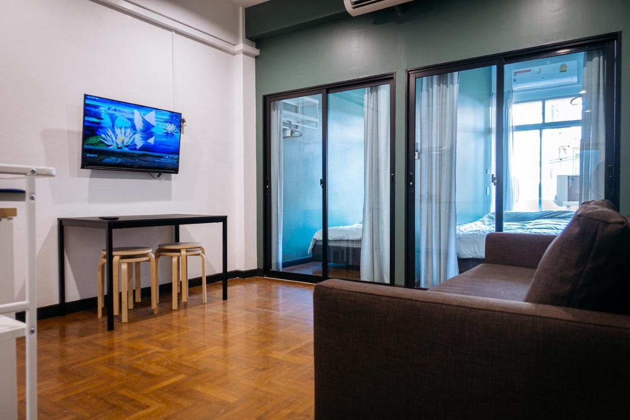 T3 Two Bedrooms Wifi Full Kitchen 1 Min To Bts Бангкок Экстерьер фото